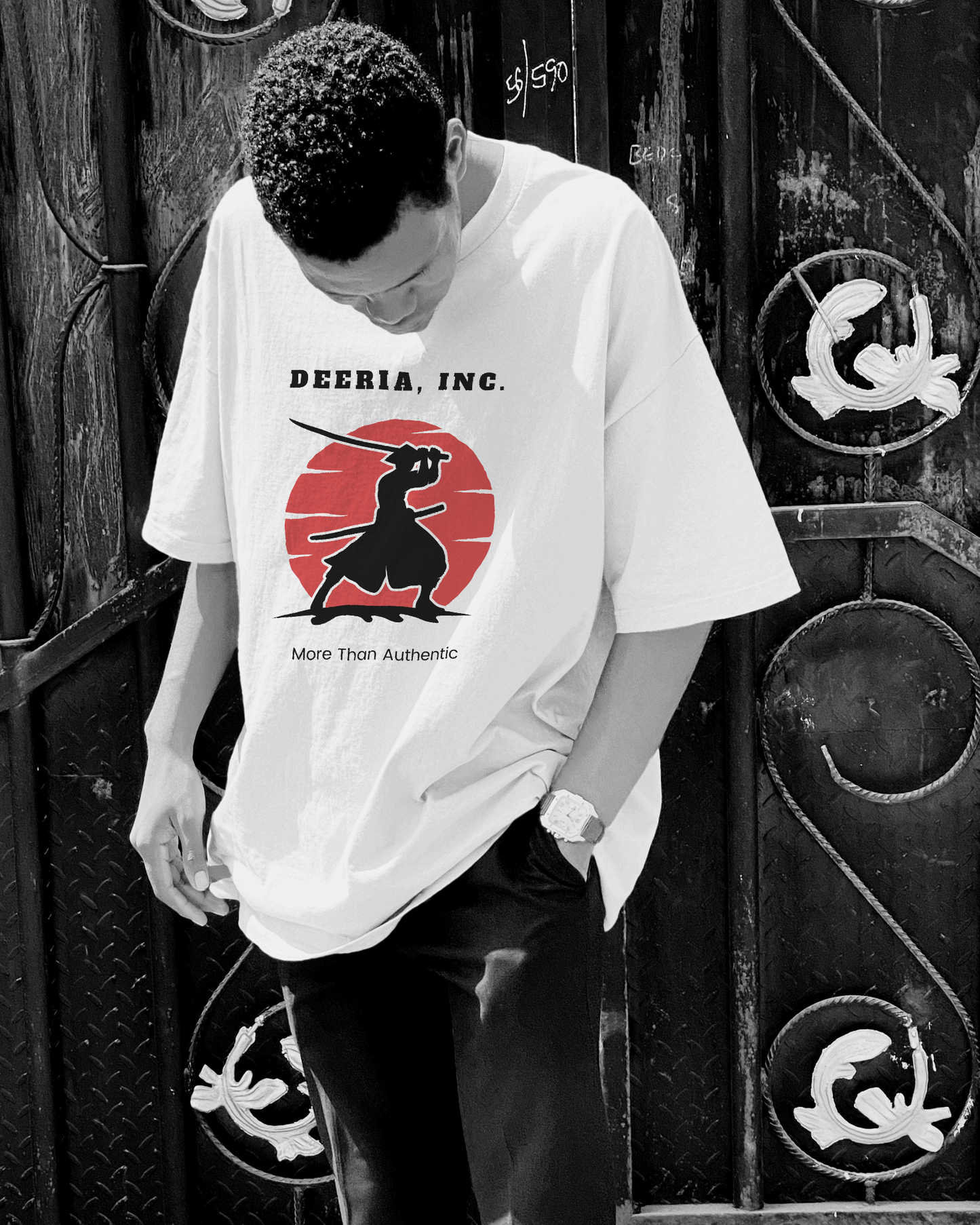 White More Than Authentic Oversized T-Shirts for Men & Women