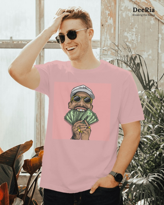 Dusky Pink Oversized T-Shirt for Men & Women